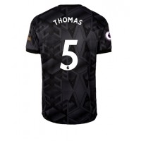 Arsenal Thomas Partey #5 Fotballklær Bortedrakt 2022-23 Kortermet
